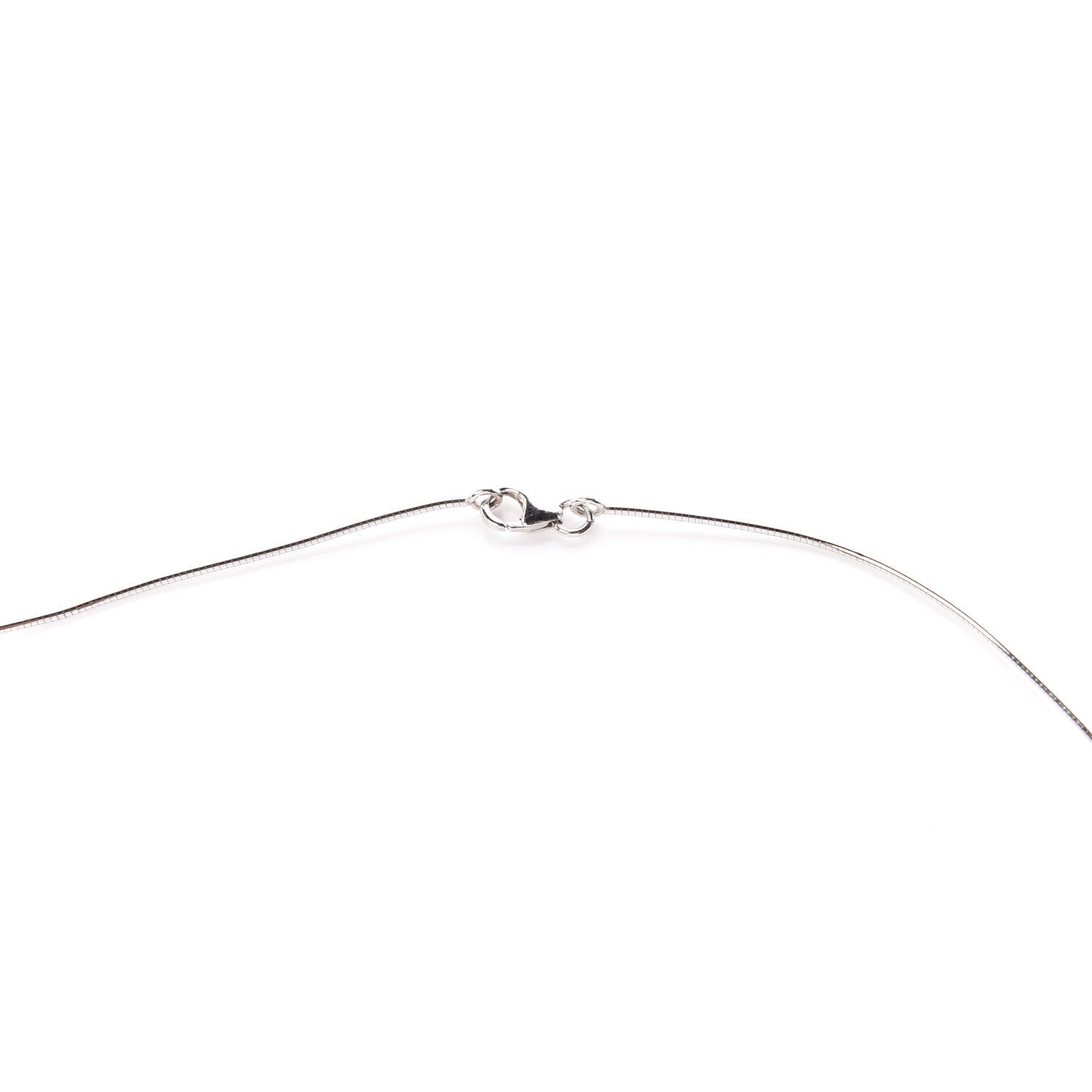 Hermes Lacquered Palladium Pop H Pendant Necklace Navy Bleu 5 of 5