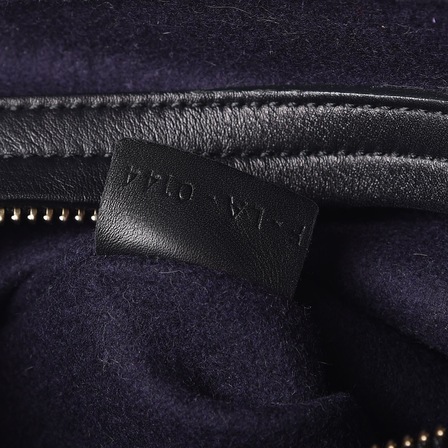 Celine Felt Medium Phantom Luggage Navy 8 of 8
