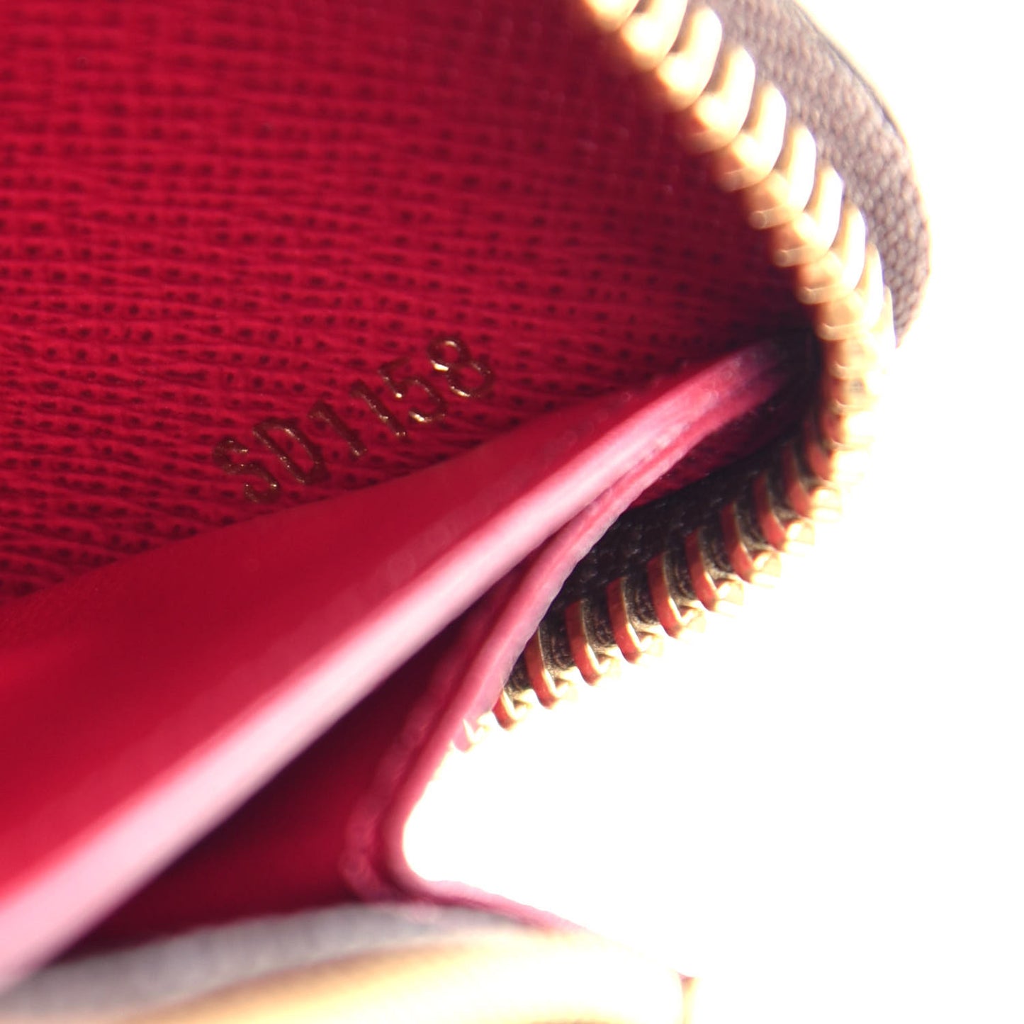 Monogram Clemence Wallet Fuchsia