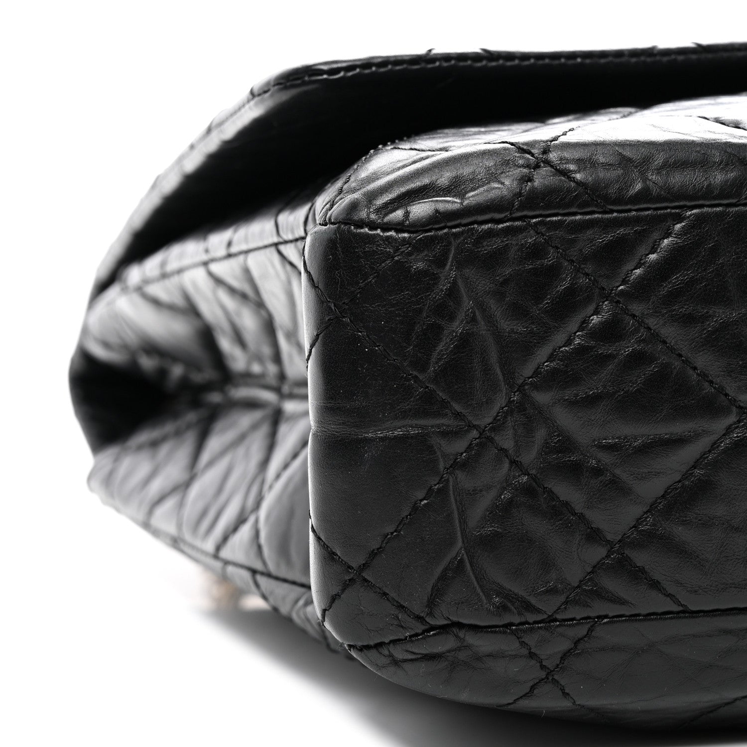 Chanel Aged Calfskin Quilted 2.55 Reissue 228 Flap Black 9 of 14