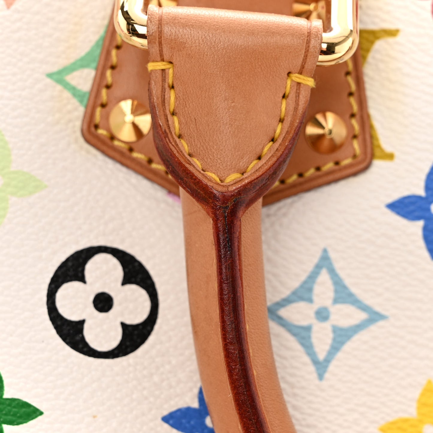 Monogram Multicolor Speedy 30 White