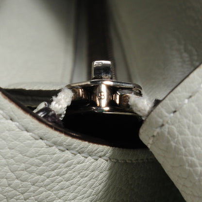 Celine Drummed Calfskin Mini Luggage Lune 5 of 8