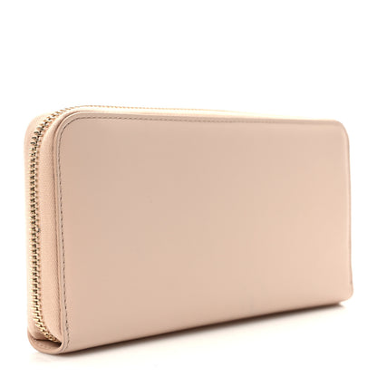 Chloe Lambskin Sense Zip Around Wallet Cement Pink 3 of 9