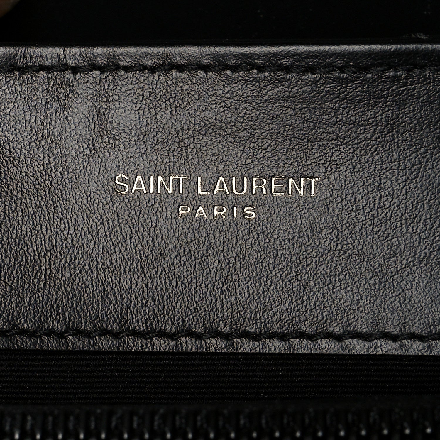 Saint Laurent Calfskin Y Quilted Monogram Small Loulou Chain Satchel Black 8 of 10