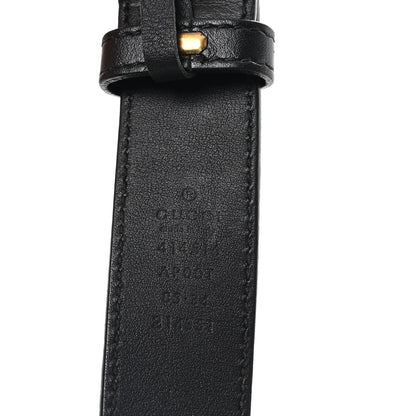 Gucci Calfskin Double G 40mm Belt 85 34 Black 3 of 5