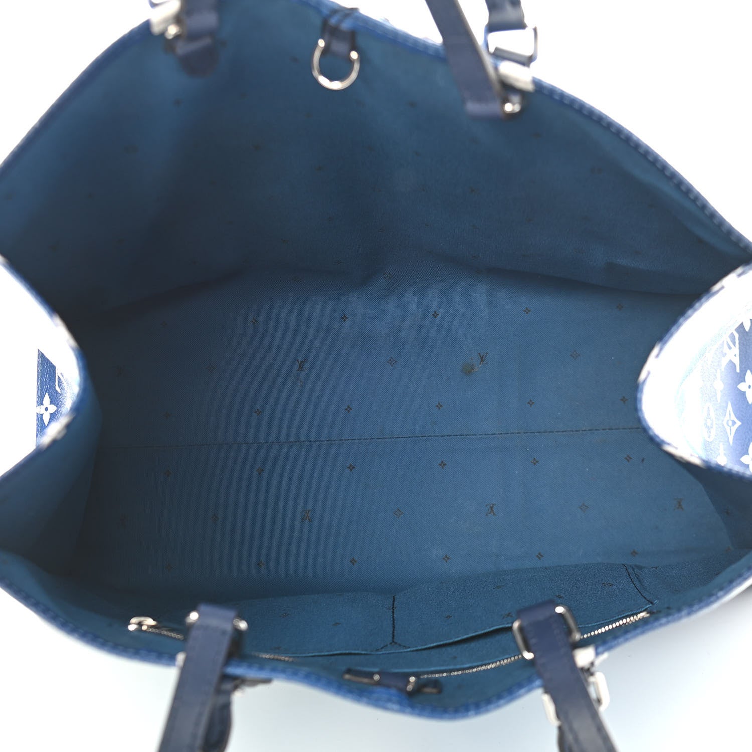 Louis Vuitton Monogram Escale Onthego GM Blue 5 of 9