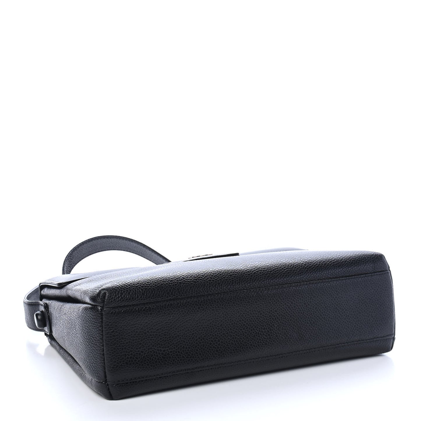 Caviar Medium Shoulder Bag Black