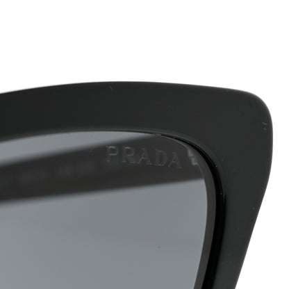 Prada Acetate Cat Eye Sunglasses SPR 01V Black 8 of 9