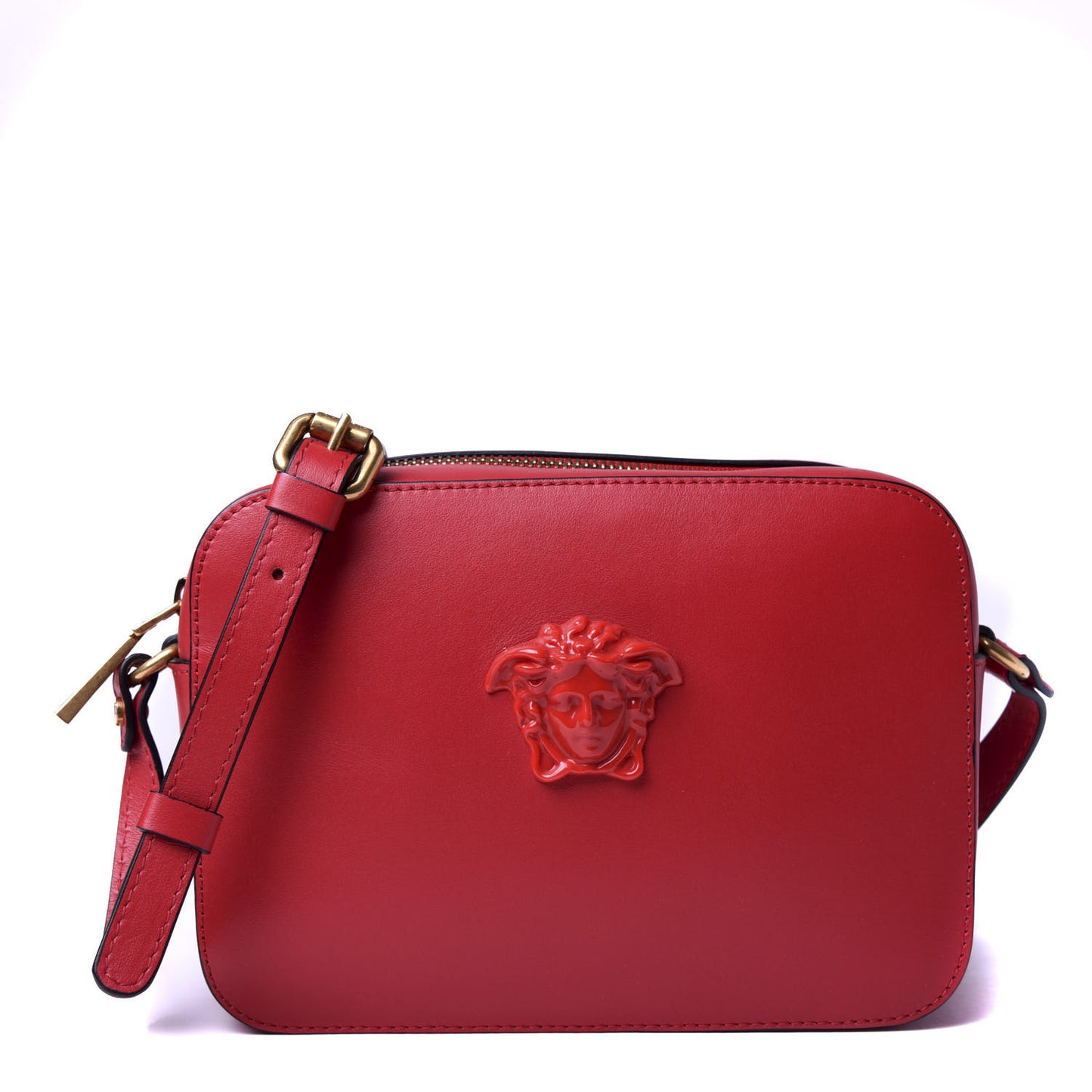 Calfskin Palazzo Camera Bag Red