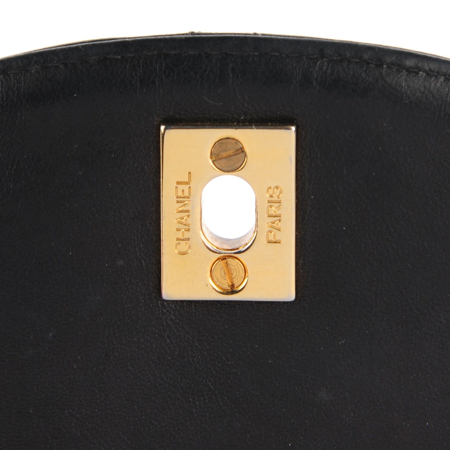 Lambskin Quilted Backpack Black