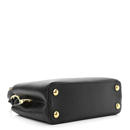 Louis Vuitton Taurillon Capucines BB Black 4 of 9