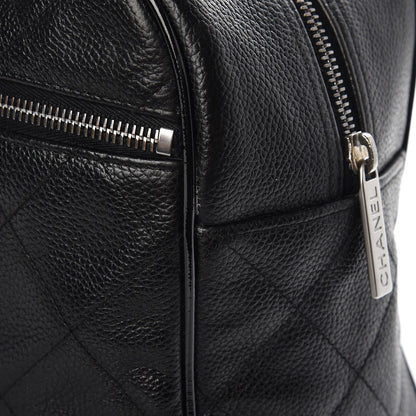 Chanel Caviar Patent Quilted Large Bowler Black 11 of 11