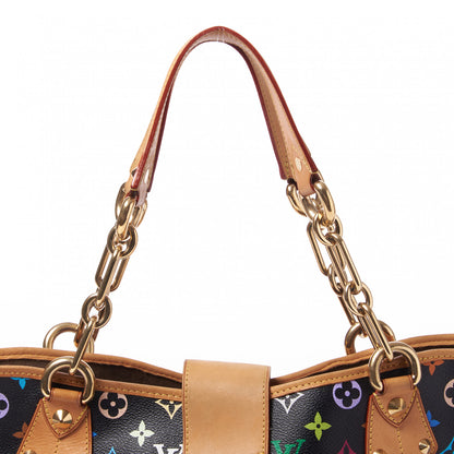 Louis Vuitton Monogram Multicolor Annie GM Black 7 of 9