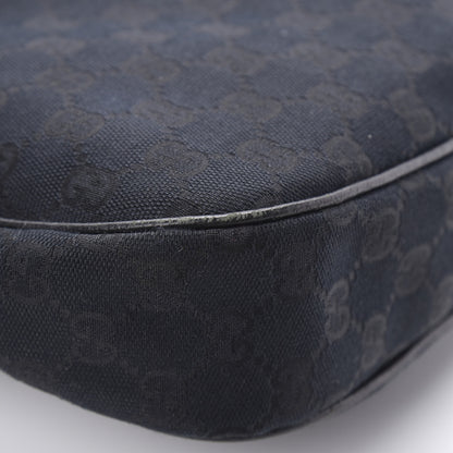 Gucci Monogram Medium Charmy Hobo Black 11 of 14