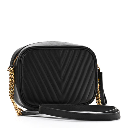 Louis Vuitton Calfskin New Wave Camera Bag Black 2 of 9