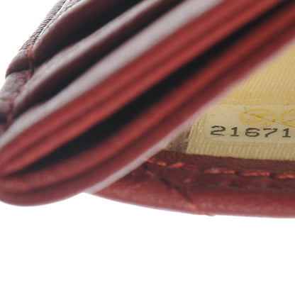 Chanel Lambskin Card Holder Red 8 of 9