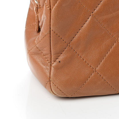 Chanel Calfskin Quilted In The Business Camera Case Camel 11 of 15