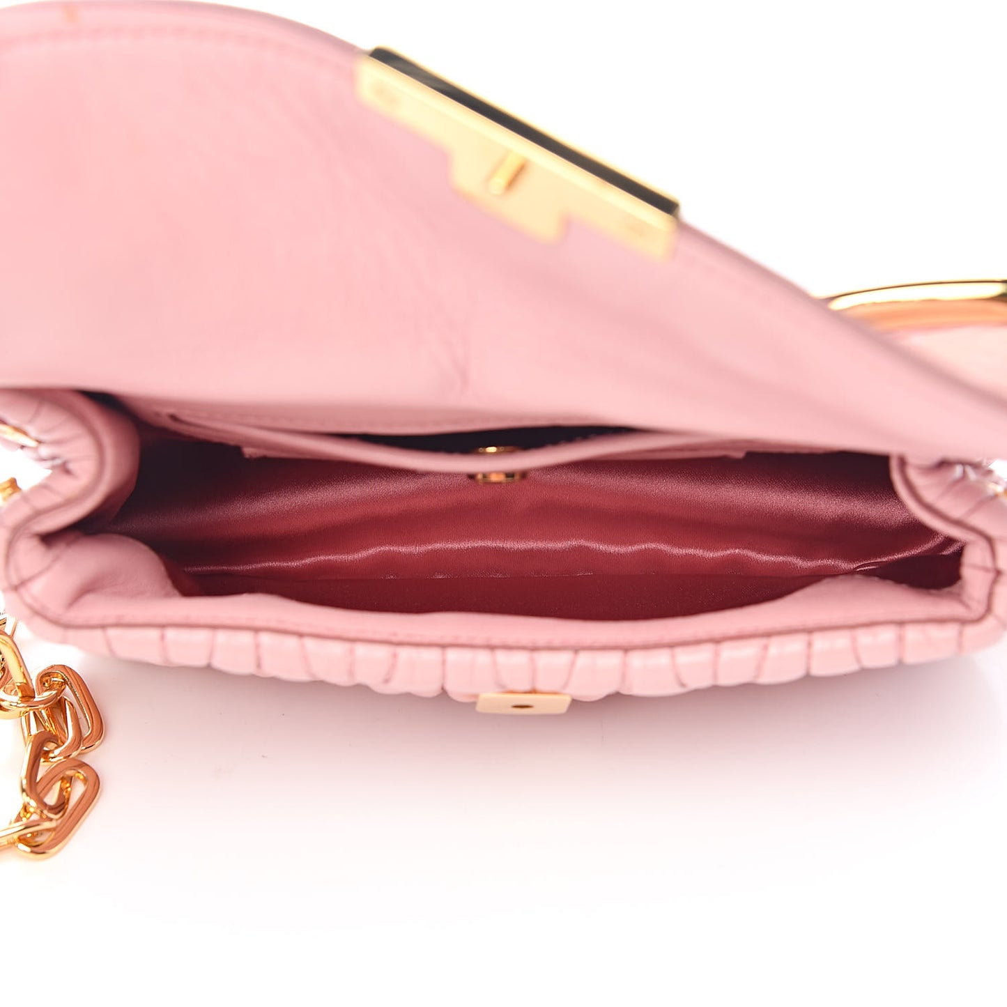 Nappa Matelasse Frame Bag Orchid Pink