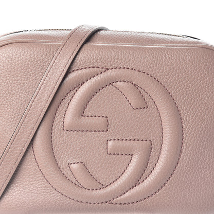Gucci Cellarius Calfskin Small Soho Disco Bag Dark Cipria 7 of 9