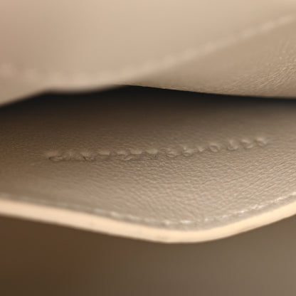 Saint Laurent Smooth Calfskin Mini Manhattan Shoulder Bag Blanc Vintage 7 of 11