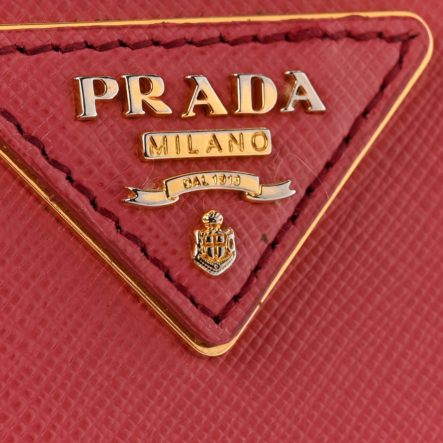 Prada Saffiano Medium Galleria Double Zip Tote Peonia 21 of 21