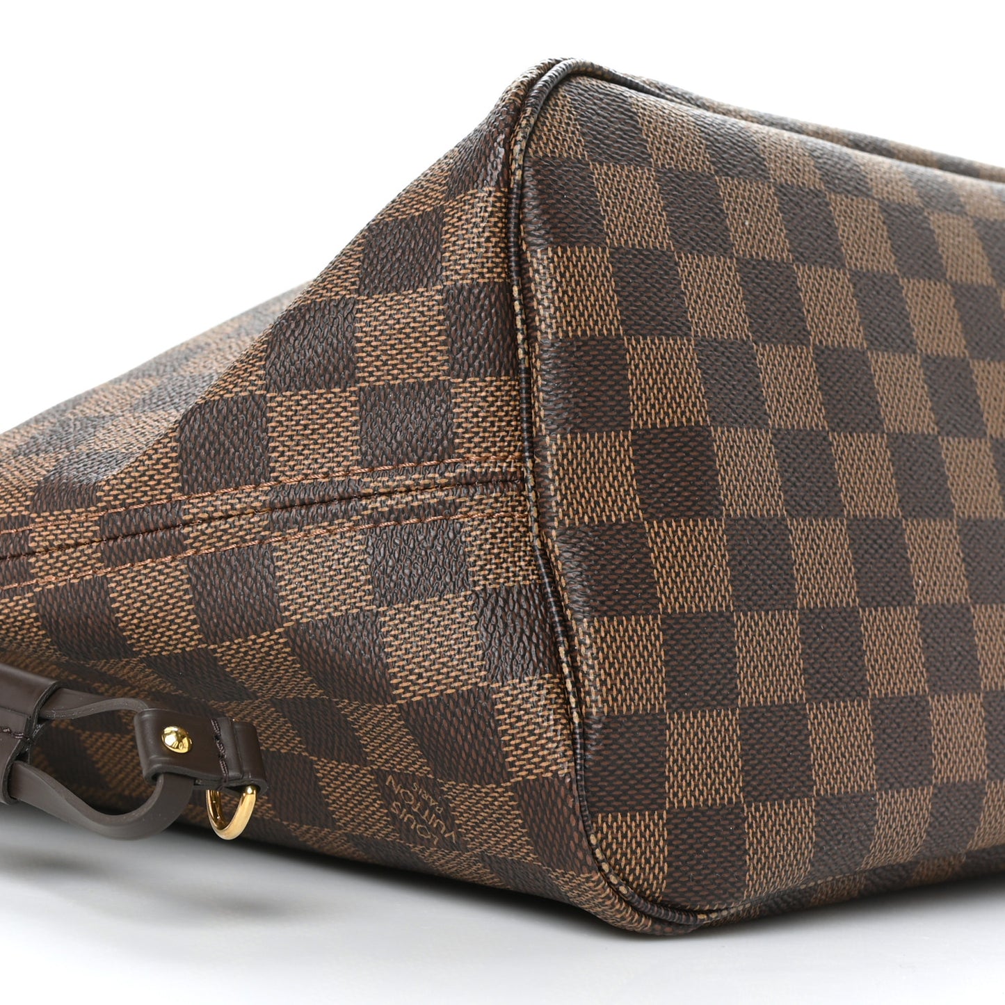 Damier Ebene Neo Neverfull MM Rose Ballerine