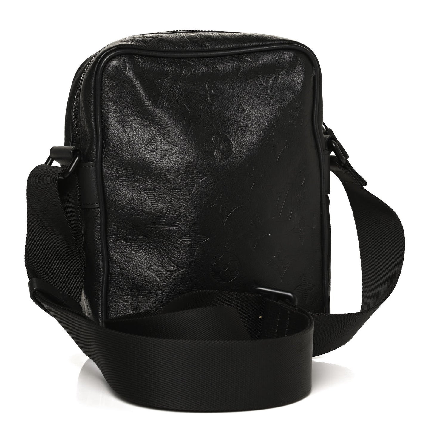 Calfskin Monogram Shadow Danube PM Black