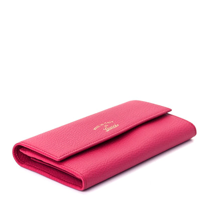 Gucci Dollar Calfskin Swing Continental Wallet Blossom 4 of 7