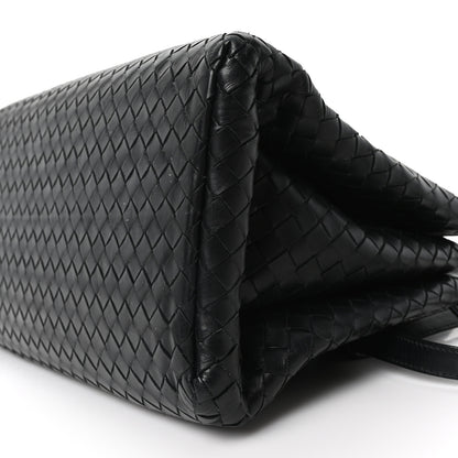 Bottega Veneta Light Calf Intrecciato Small Roma Black 9 of 9
