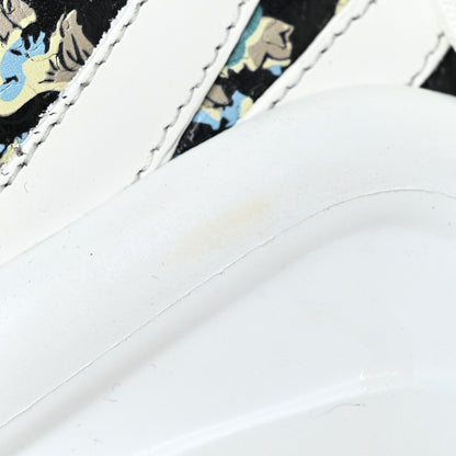 Louis Vuitton Flower Printed Calfskin Monogram LV Archlight Sneakers 38.5 Black Blue 16 of 17