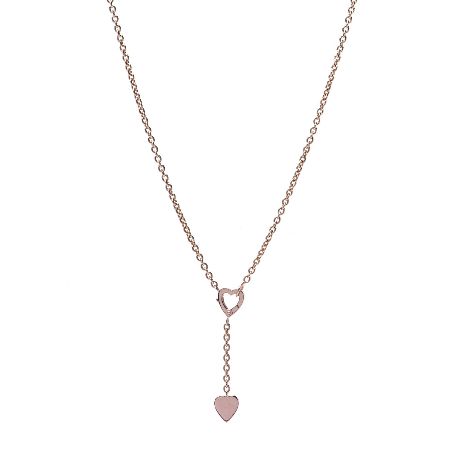 Cartier 18K Pink Gold Mon Amour Lariat Necklace 1 of 6