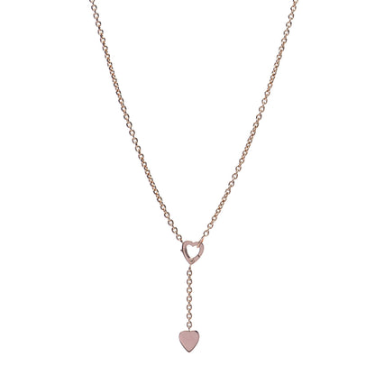 Cartier 18K Pink Gold Mon Amour Lariat Necklace 1 of 6