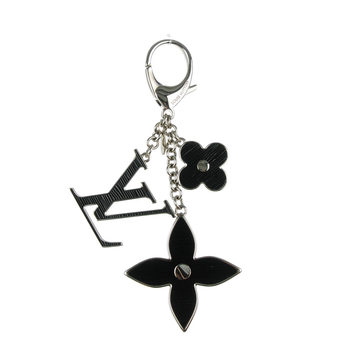 Fleur d'Epi Bag Charm Black