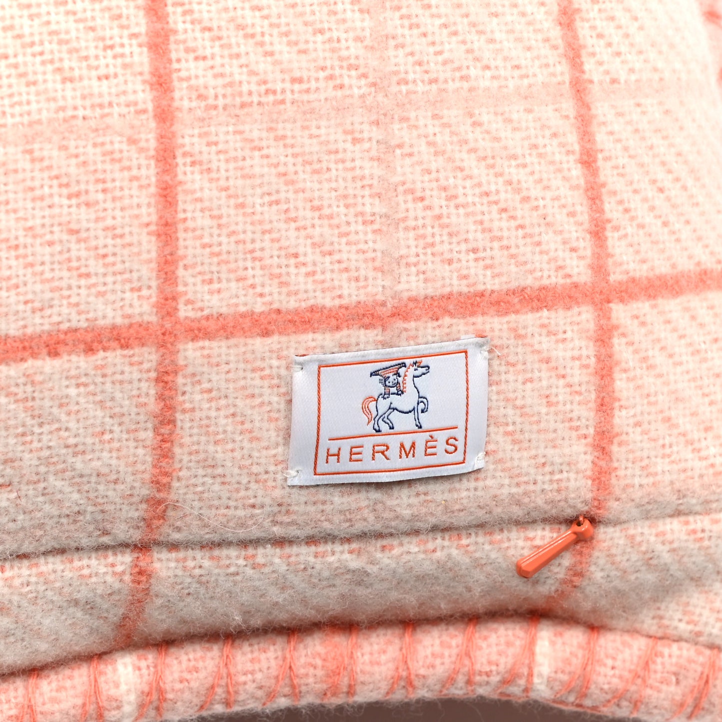 Wool Cashmere Avalon Cabriole Pillow Melon