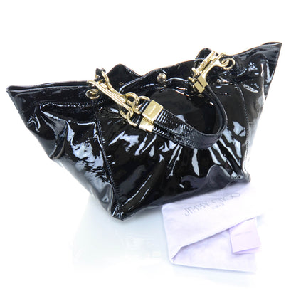 Jimmy Choo Patent Leather Lola Tote Black 3 of 10