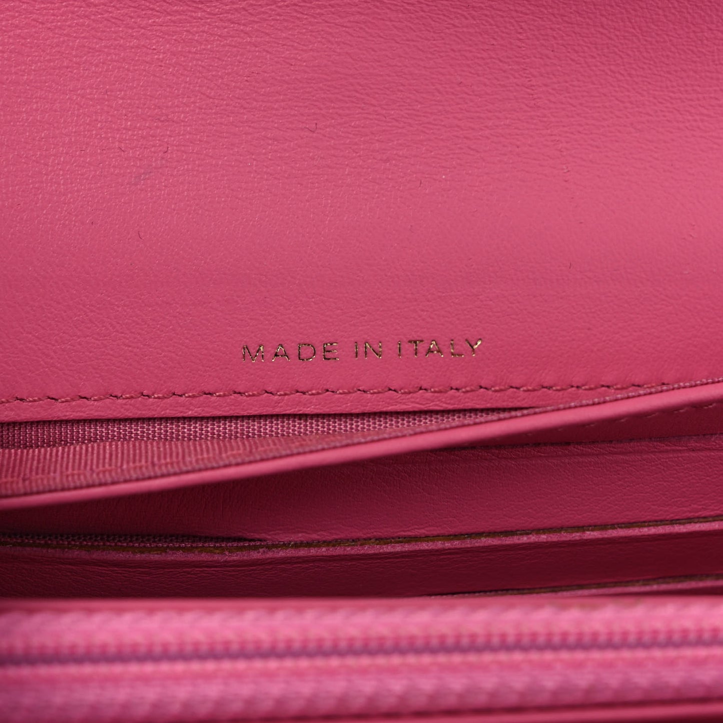 Lambskin Quilted Medium Boy Flap Wallet Pink