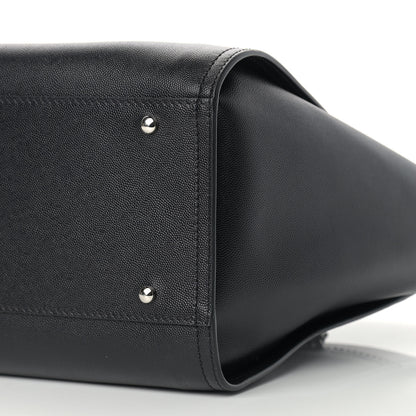 Chanel Caviar Medium Studded Deauville Tote Black 9 of 10