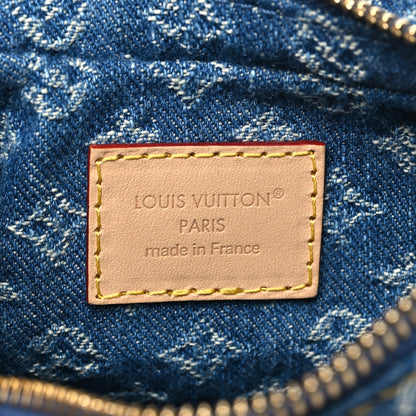 Louis Vuitton Monogram Denim Pochette Valley Blue 6 of 10