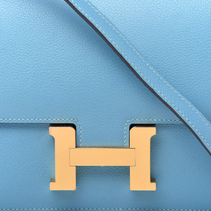 Hermes Evercolor Constance 18 Bleu Du Nord 10 of 11
