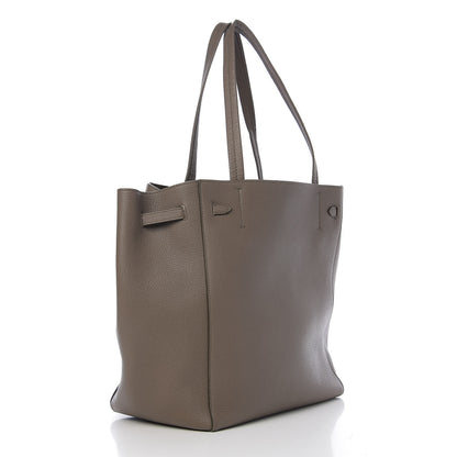 Celine Soft Grained Calfskin Small Belt Cabas Phantom Taupe 2 of 8