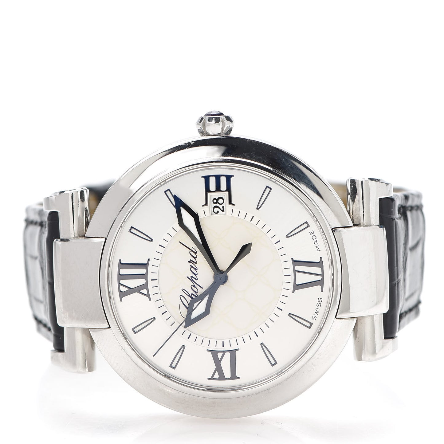 Stainless Steel Alligator Mother of Pearl 40mm Imperiale Quartz Watch