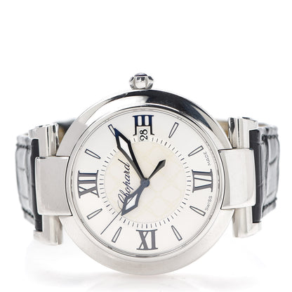 Chopard Stainless Steel Alligator Mother of Pearl 40mm Imperiale Quartz Watch 2 of 6