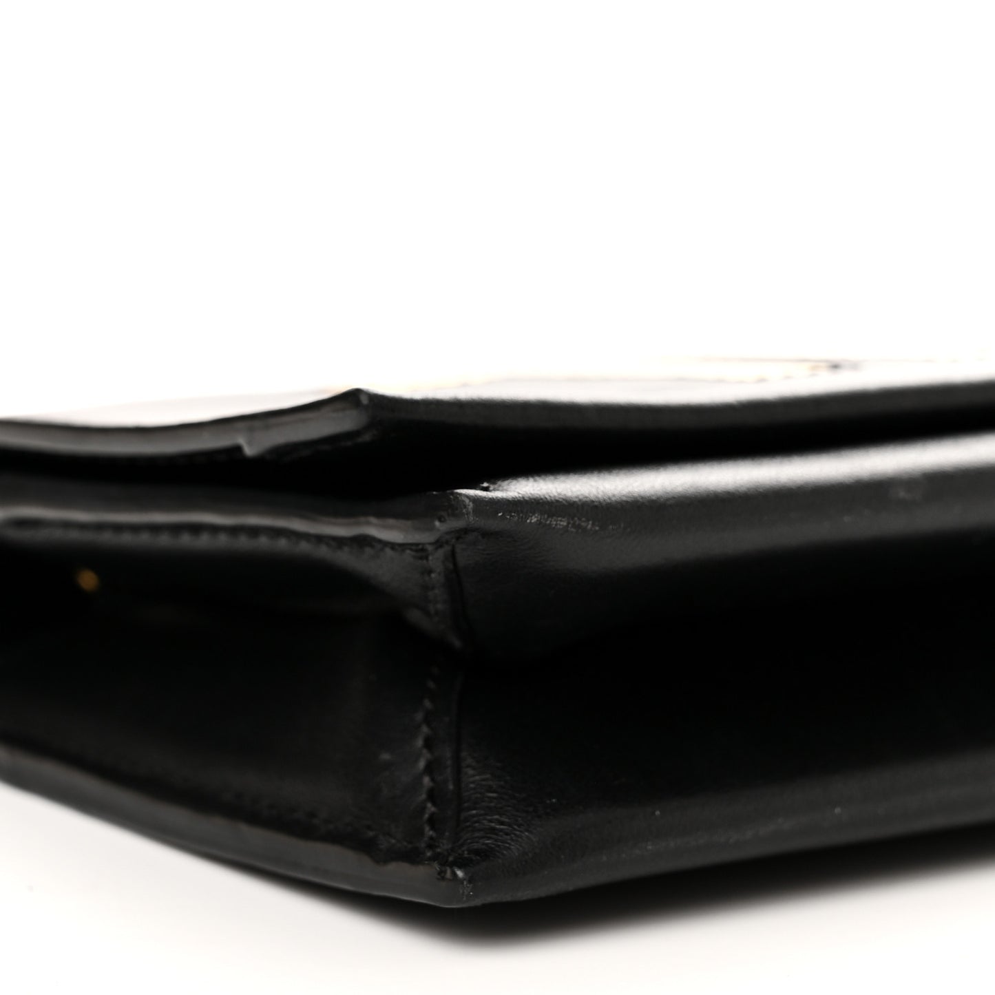 Calfskin Icon Disco Bag Black