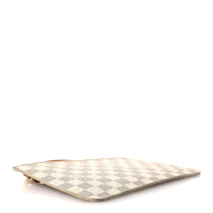 Louis Vuitton Damier Azur Neverfull MM GM Pochette 4 of 13