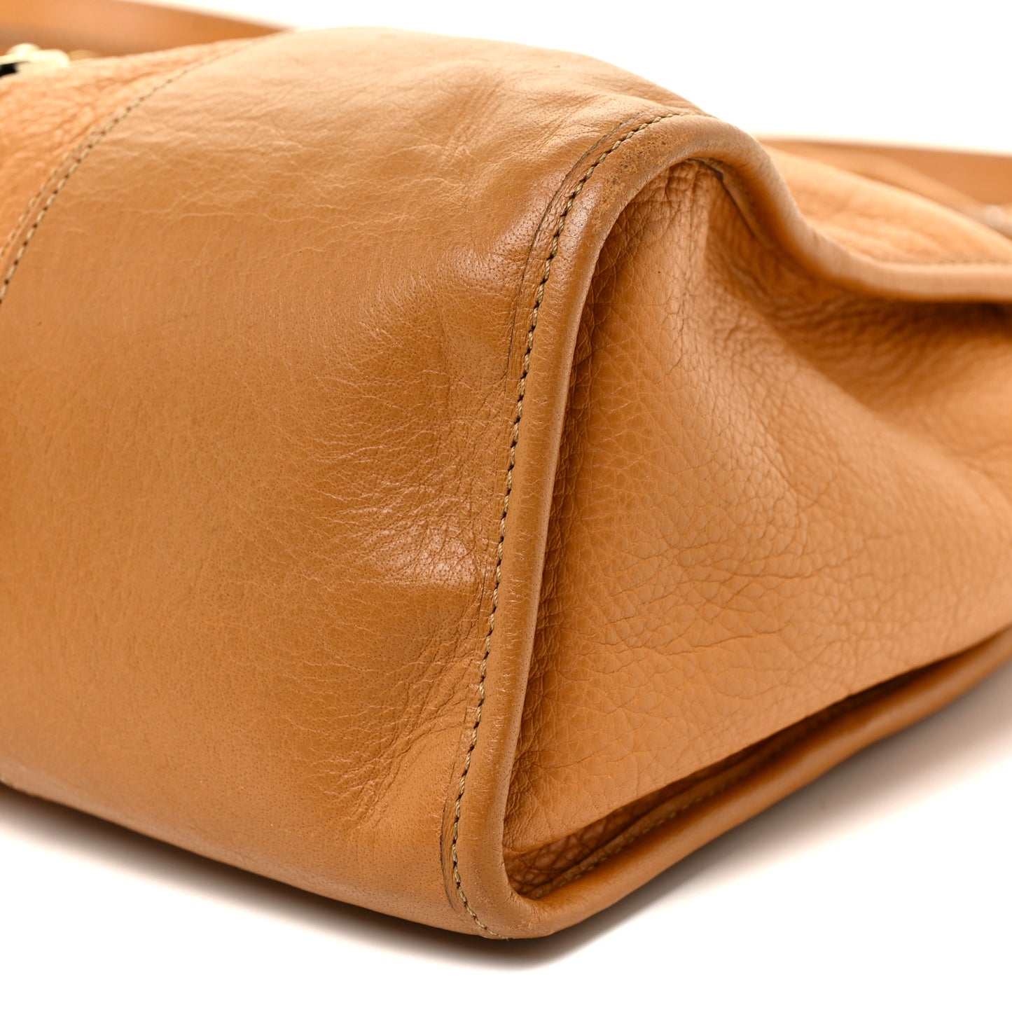 Calfskin Taylor Satchel Camel
