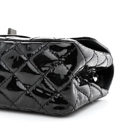 Chanel Patent Calfskin Quilted 2.55 Reissue Mini Flap So Black 10 of 12