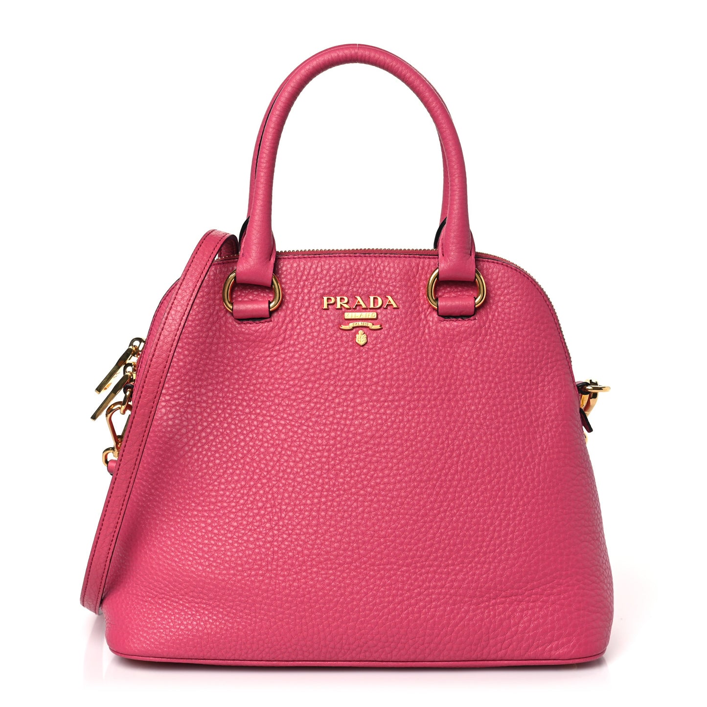 Vitello Daino Dome Tote Peonia Peonia