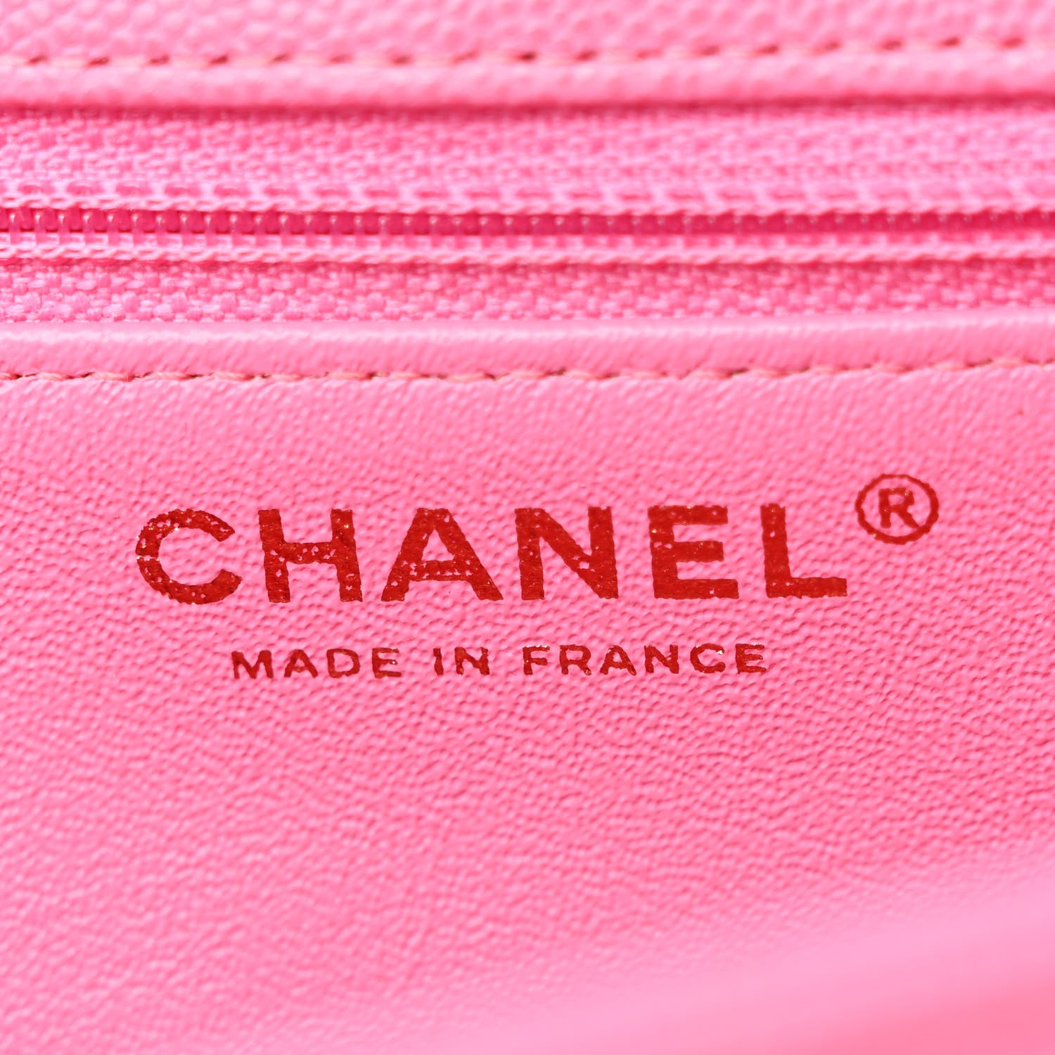 Chanel Caviar Quilted Flap Clutch Pink 6 of 11