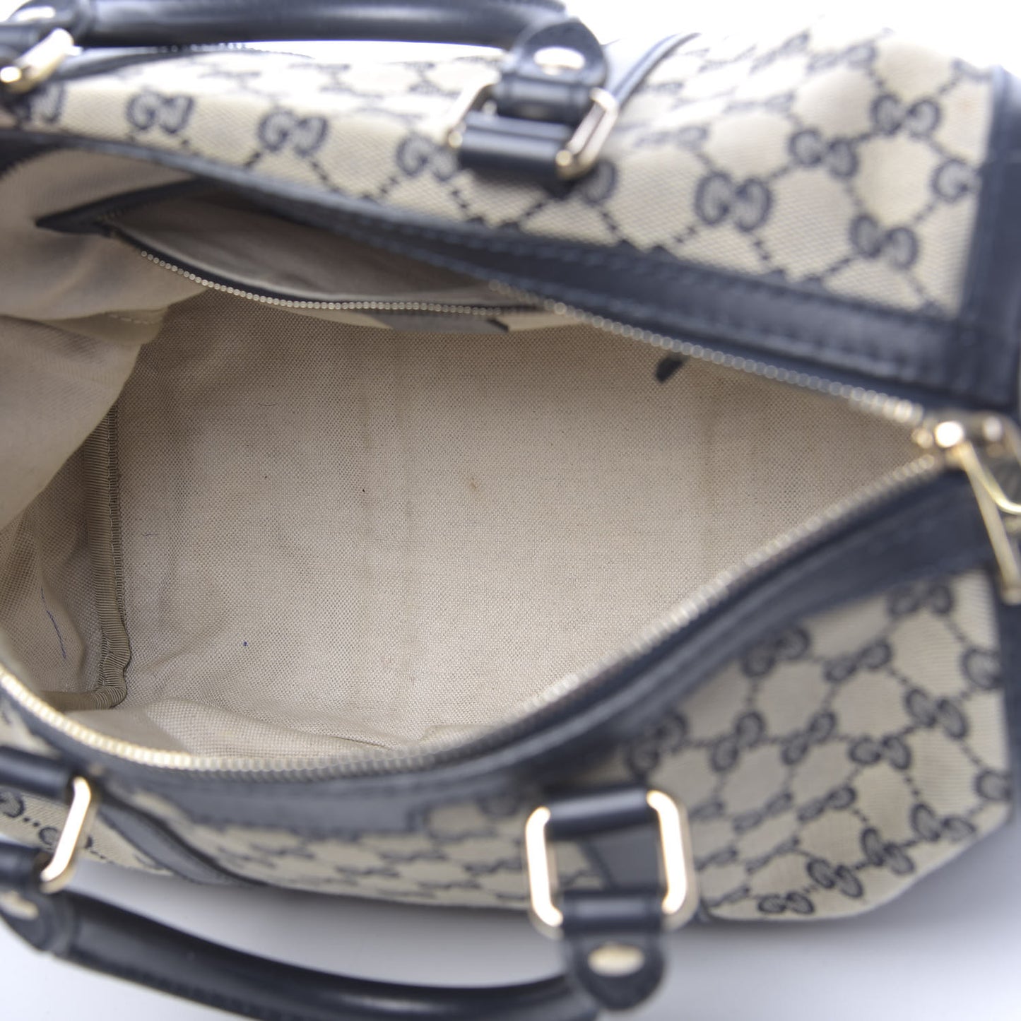 Monogram Medium Boston Navy
