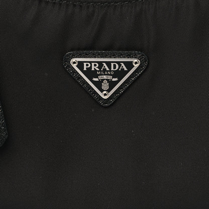 Prada Tessuto Nylon Saffiano Mini Re-Edition 2005 Bag Black 9 of 12